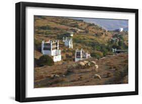 Pigeon House Near Tarabados, Tinos, Cyclades, Greek Islands, Greece, Europe-Tuul-Framed Photographic Print