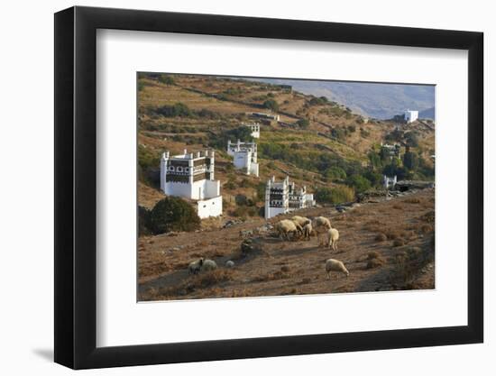 Pigeon House Near Tarabados, Tinos, Cyclades, Greek Islands, Greece, Europe-Tuul-Framed Photographic Print