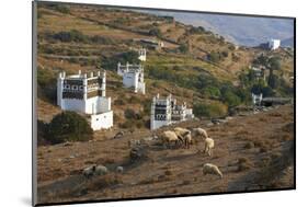 Pigeon House Near Tarabados, Tinos, Cyclades, Greek Islands, Greece, Europe-Tuul-Mounted Photographic Print