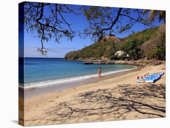 Pigeon Island National Park, St. Lucia, Caribbean-Kymri Wilt-Stretched Canvas