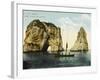 Pigeon Island, Off the Coast of Beirut, Lebanon-null-Framed Photographic Print