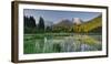 Pigeon Lake, Cold for High, Watzmann, Berchtesgadener Land District, Bavaria, Germany-Rainer Mirau-Framed Photographic Print