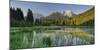 Pigeon Lake, Cold for High, Watzmann, Berchtesgadener Land District, Bavaria, Germany-Rainer Mirau-Mounted Photographic Print