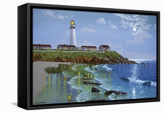 Pigeon Point, CA-Eduardo Camoes-Framed Stretched Canvas