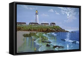 Pigeon Point, CA-Eduardo Camoes-Framed Stretched Canvas