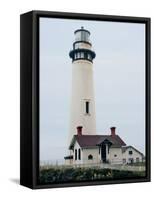 Pigeon Point Lighthouse-Rachel Perry-Framed Stretched Canvas