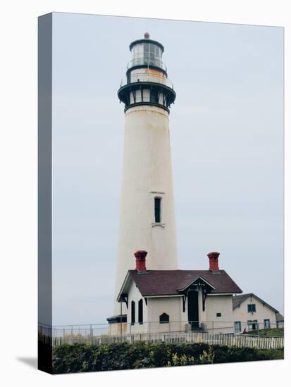 Pigeon Point Lighthouse-Rachel Perry-Stretched Canvas