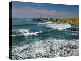 Pigeon Point Lighthouse-James Randklev-Stretched Canvas