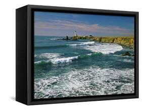 Pigeon Point Lighthouse-James Randklev-Framed Stretched Canvas