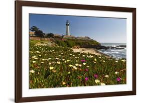 Pigeon Point Spring Vista, California-George Oze-Framed Photographic Print