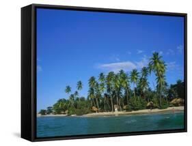 Pigeon Point, Tobago, Caribbean-Julia Bayne-Framed Stretched Canvas