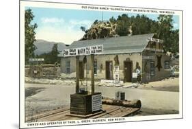 Pigeon Ranch, Glorieta Pass-null-Mounted Art Print