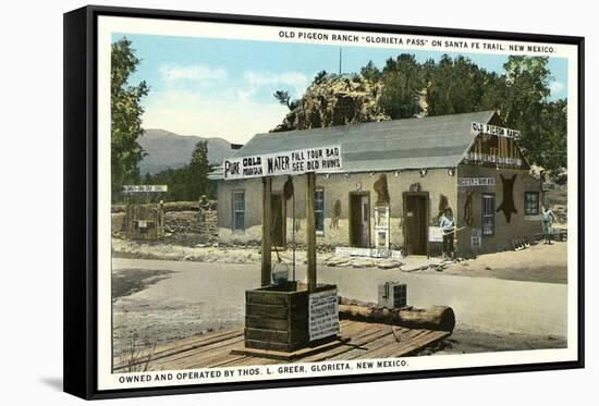 Pigeon Ranch, Glorieta Pass-null-Framed Stretched Canvas