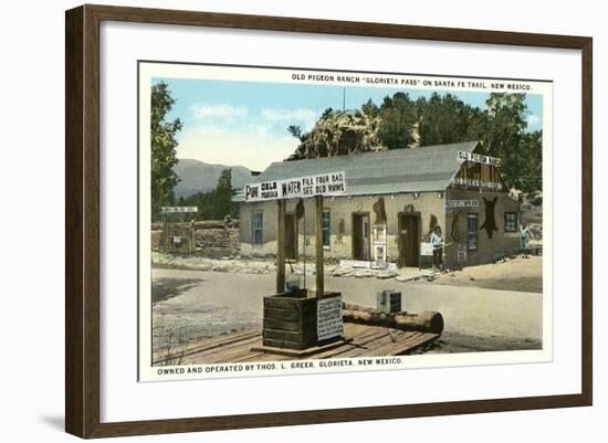 Pigeon Ranch, Glorieta Pass-null-Framed Art Print