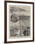 Pigeon Shooting at Monte Carlo, in the Grounds of the Gun Club-null-Framed Giclee Print