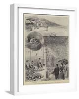 Pigeon Shooting at Monte Carlo, in the Grounds of the Gun Club-null-Framed Giclee Print