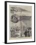 Pigeon Shooting at Monte Carlo, in the Grounds of the Gun Club-null-Framed Giclee Print