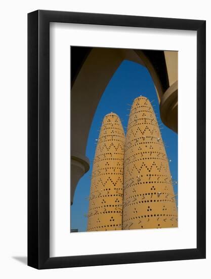 Pigeon Towers, Katara Cultural Village, Doha, Qatar, Middle East-Frank Fell-Framed Photographic Print