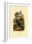 Pigeons, 1833-39-null-Framed Giclee Print