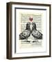 Pigeons in Love-Marion Mcconaghie-Framed Art Print