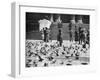 Pigeons in Trafalgar Square, London, 1926-1927-null-Framed Giclee Print