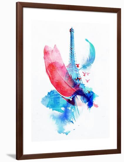 Pigeons of Paris-Robert Farkas-Framed Art Print