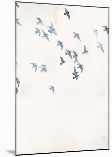 Pigeons Sky-Design Fabrikken-Mounted Art Print