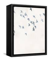 Pigeons Sky-Design Fabrikken-Framed Stretched Canvas