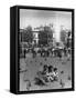 Pigeons Trafalgar 1950-null-Framed Stretched Canvas