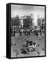 Pigeons Trafalgar 1950-null-Framed Stretched Canvas