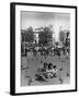 Pigeons Trafalgar 1950-null-Framed Photographic Print