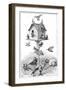 Pigeons Used by Charles Darwin at Down House, Near Beckenham, Kent, England, 1887-null-Framed Giclee Print