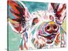 Piggy I-Carolee Vitaletti-Stretched Canvas