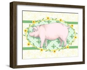 Piggy Wiggy I-Andi Metz-Framed Art Print