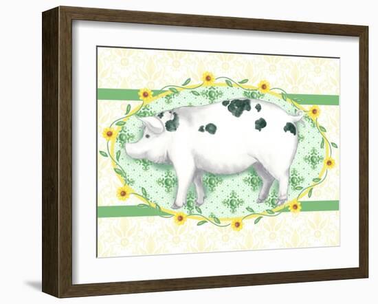 Piggy Wiggy III-Andi Metz-Framed Art Print