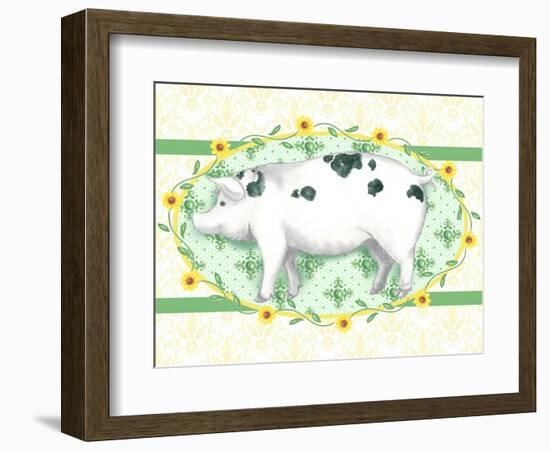 Piggy Wiggy III-Andi Metz-Framed Art Print