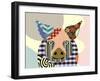 Piggy-Lanre Adefioye-Framed Giclee Print