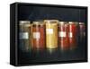 Pigment Jars-Lincoln Seligman-Framed Stretched Canvas