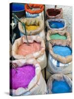 Pigments and Spices for Sale, Medina, Tetouan, UNESCO World Heritage Site, Morocco, North Africa, A-Nico Tondini-Stretched Canvas