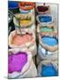 Pigments and Spices for Sale, Medina, Tetouan, UNESCO World Heritage Site, Morocco, North Africa, A-Nico Tondini-Mounted Photographic Print