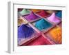 Pigments for Sale on Market Stall, Goa, India-Dan Brady-Framed Art Print