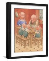 Pigs, 2005-Kestutis Kasparavicius-Framed Giclee Print