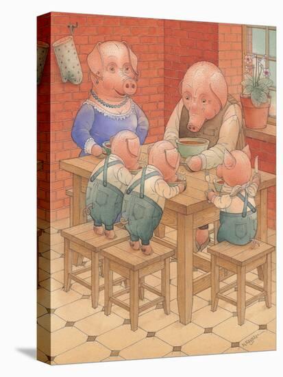 Pigs, 2005-Kestutis Kasparavicius-Stretched Canvas