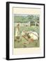 Pigs are Fed in their Trough-Randolph Caldecott-Framed Art Print