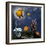 Pigs can Fly-Carrie Webster-Framed Giclee Print