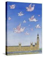 Pigs Might Fly-Rebecca Campbell-Stretched Canvas