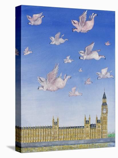 Pigs Might Fly-Rebecca Campbell-Stretched Canvas