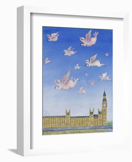 Pigs Might Fly-Rebecca Campbell-Framed Giclee Print