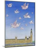 Pigs Might Fly-Rebecca Campbell-Mounted Giclee Print