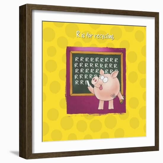 Pigs Rrrrrrs-FS Studio-Framed Giclee Print